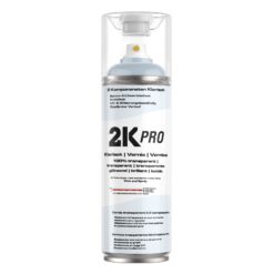 2K PRO 2-Komponenten Sprühlack - Spraydose 2K-PU Lack - Klarlack hochglanz, 400ml
