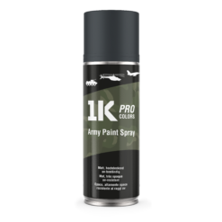 Militär-Farbspray Army 1K PRO – 400ml Spraydose matt, Militärfarbe - WH Panzergrau (RAL7016)