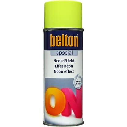 Belton Neon Spruehlack Grundierung Spraydose Neon Effekt 400ml gelb