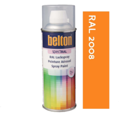 Belton Sprühlack Spectral - Spraydose hochglanz (400ml) - RAL 2008 hellrotorange