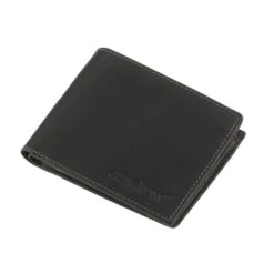 Greenburry RFID Leder Portemonnaie Vintage Schwarz Rindleder 2