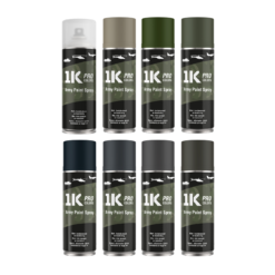 Militär-Farbspray Army 1K PRO – 400ml Spraydose matt, Militärfarbe