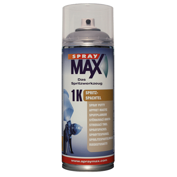 SprayMax 1K Spritzspachtel grau 400ml Spraydose