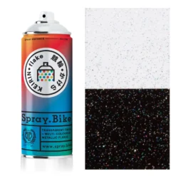 Fahrrad Farbe Spray.Bike 400ml - The Keirin Collection Klarlack Glitzereffekte Spraydose